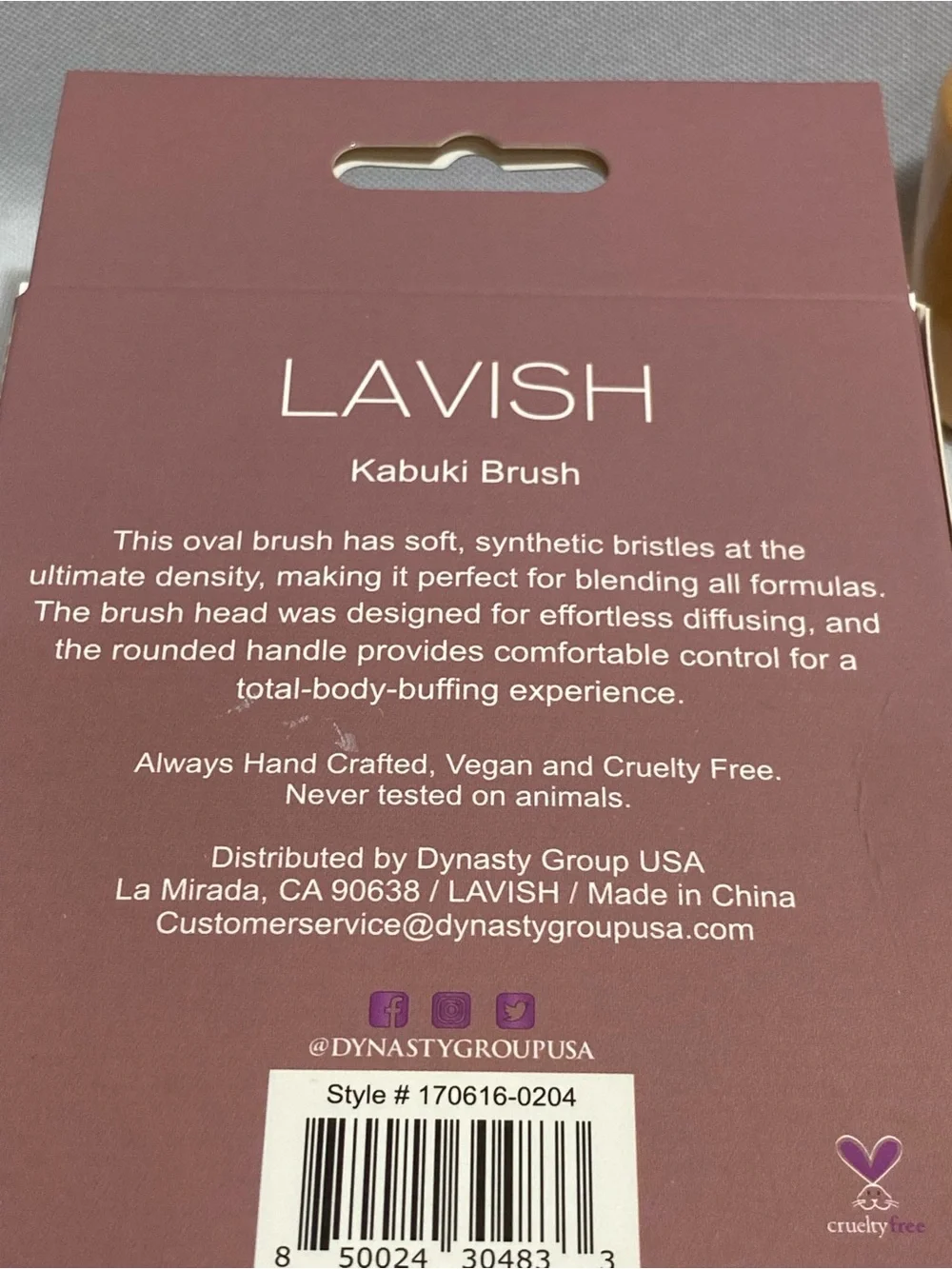 Terra Cotta Baking Powder + Lavish Kabuki Brush Set